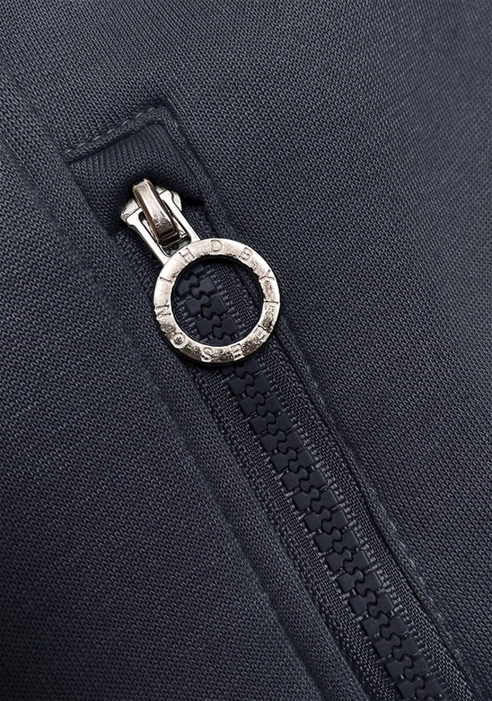 Długa bluza damska granatowa (AMG-321A)