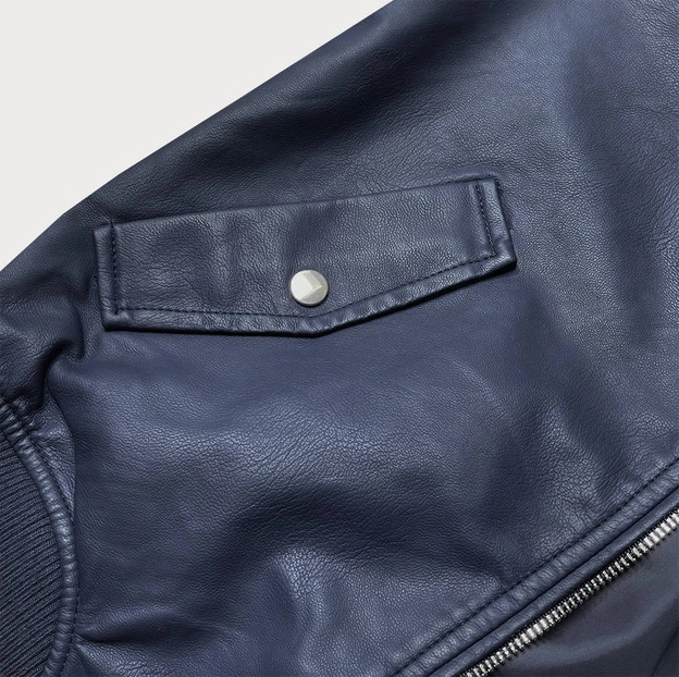 KURTKA PILOTKA GRANATOWA (XW12X)