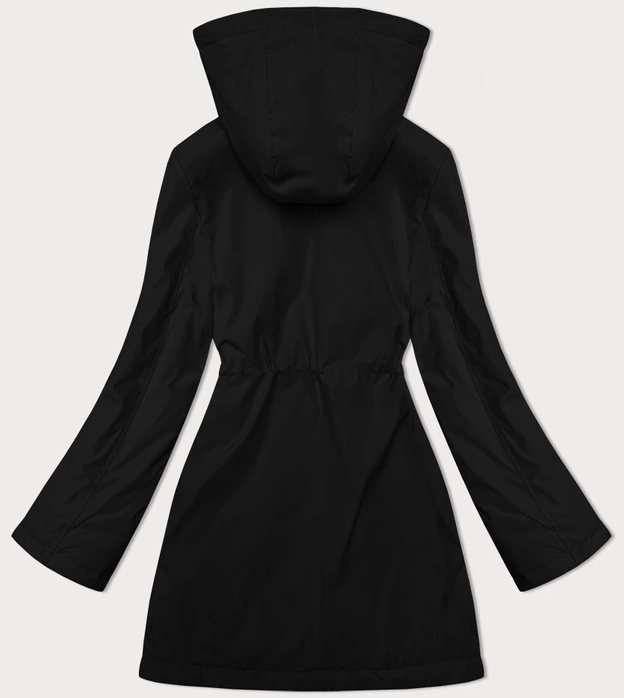 Cienka kurtka z kapturem S'West czarna (B8236-1)