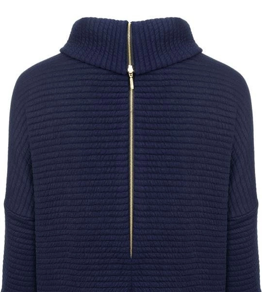 BLUZKA Z GOLFEM GRANATOWA (BL88)