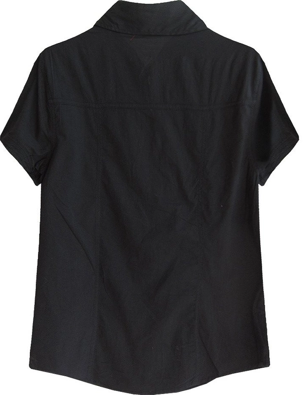 KOSZULA Z KRÓTKIM RĘKAWEM CZARNA (2016)