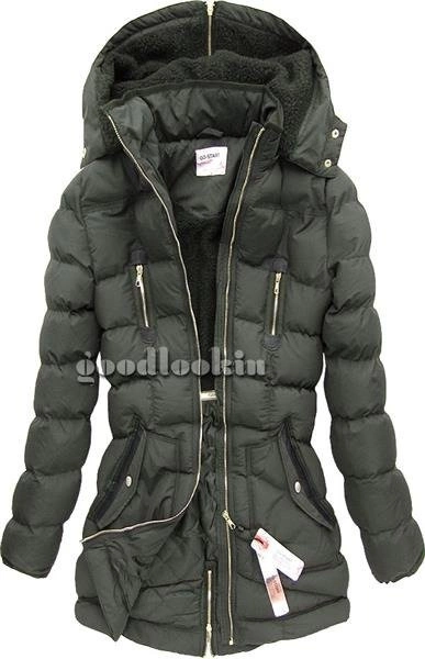 KURTKA ZIMOWA GO-START KHAKI (AH-3301W)