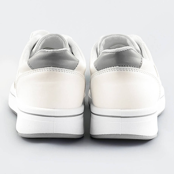 Sportowe buty damskie biało-szare (ad-587)