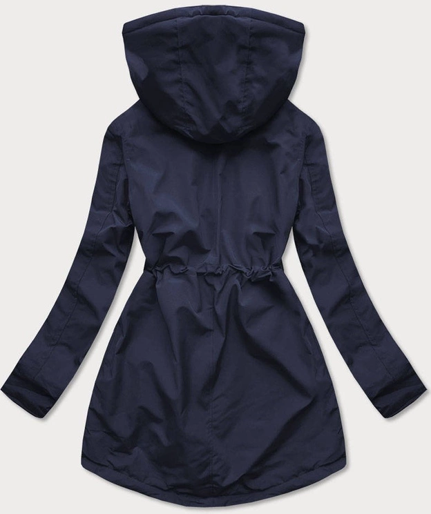 DWUSTRONNA KURTKA DAMSKA GRANAT-ECRU (M-116)