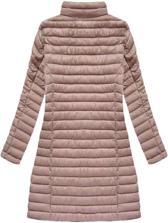 PIKOWANA KURTKA Z KAPTUREM ANTYCZNY RÓŻ (7472-PLUS)