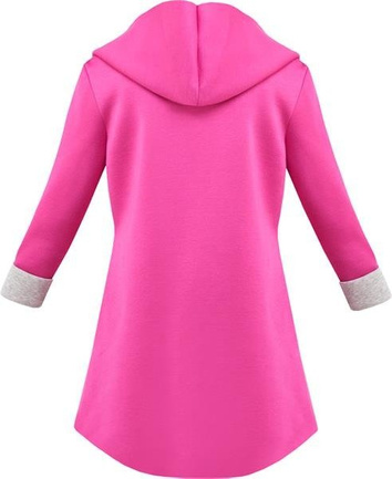 NARZUTKA BLUZA SWEETISSIMA AMARANTOWA (8103-6)