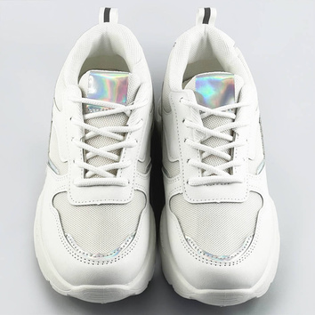 Sneakersy damskie białe (bs-01)