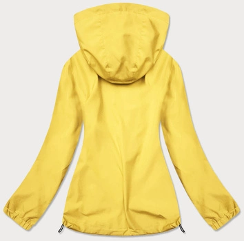 Letnia kurtka damska na podszewce żółta neonowa (hh036-26)