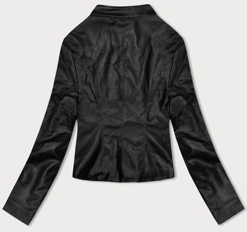 Kurtka ramoneska ze stójką czarna (11Z8058)