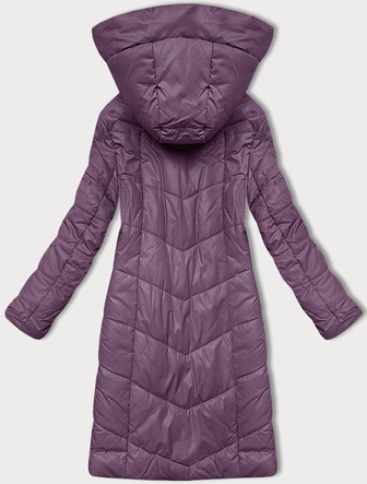 Pikowana przejściowa kurtka damska S'West fioletowa (B8302-71)