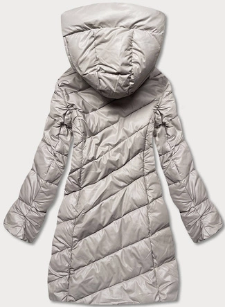 Kurtka zimowa damska beżowa (TY041-59)