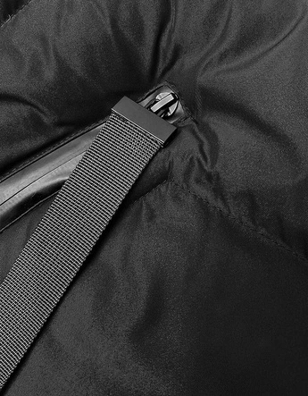 PUCHOWA KURTKA DAMSKA CZARNA (5M739-392)