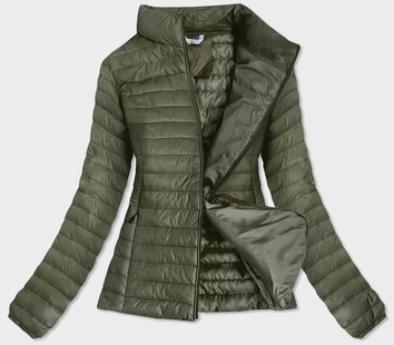 PIKOWANA KURTKA DAMSKA KHAKI (6651)
