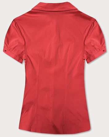 Bluzka z krótkim rękawem czerwona (SSD16212D)
