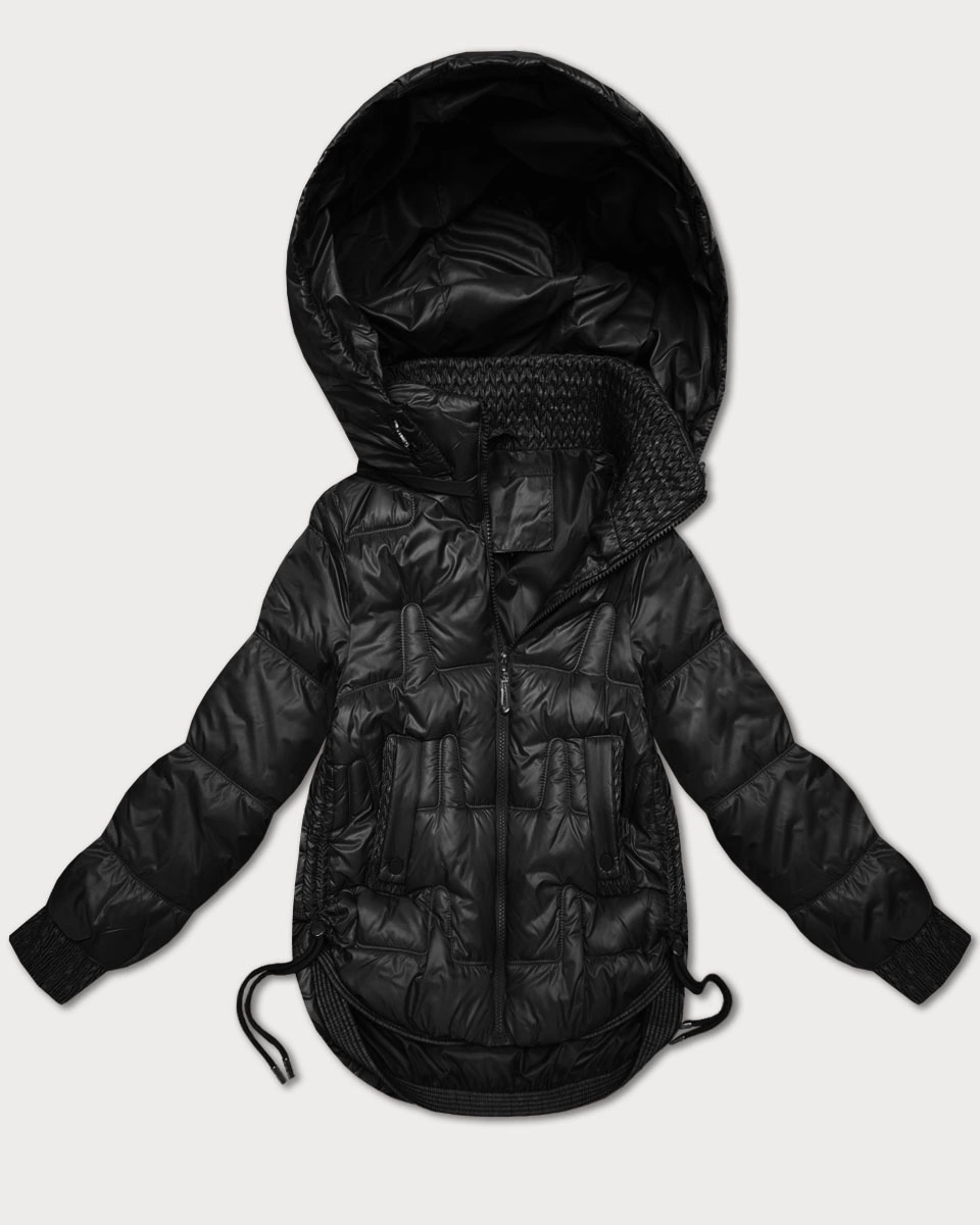 Przejściowa kurtka ze ściąganymi bokami S'West czarna (B8292-1)