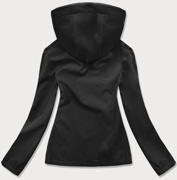 DAMSKA KURTKA-BLUZA TREKKINGOWA CZARNO-NIEBIESKA (HH018-1-9)