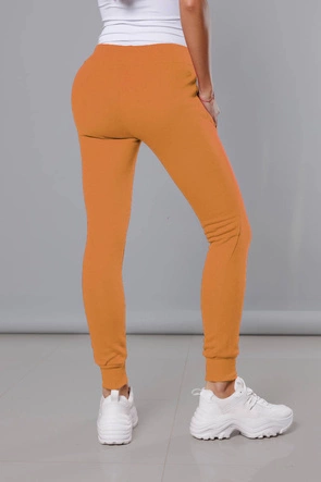 Spodnie dresowe musztardowe (ck01-26)