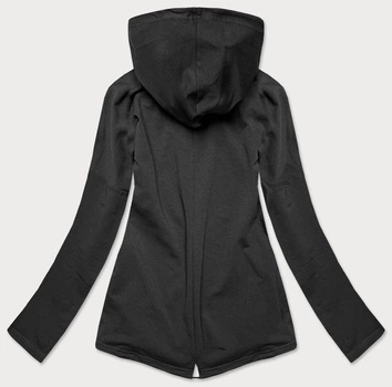 NARZUTKA BAWEŁNIANA Z NADRUKIEM ŻURAW CZARNA (58079)