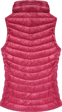 KAMIZELKA PUCHOWA CZERWONA (B3528-30)