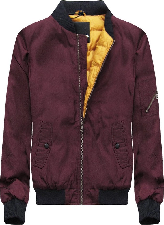 KURTKA BOMBER BORDOWA (106LJ)