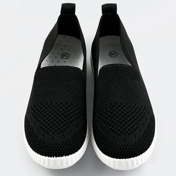 Ażurowe tenisówki czarne (xa105)