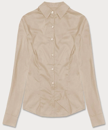 Klasyczna koszula damska beżowa (HH039-34)