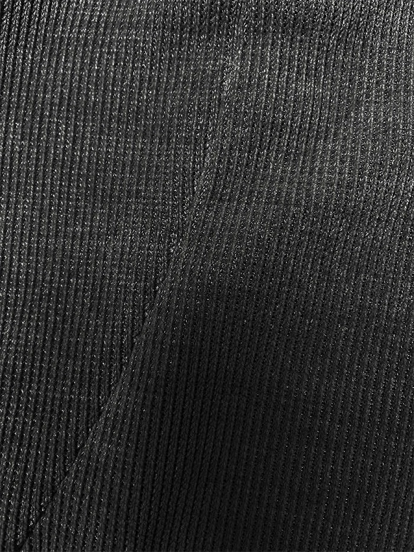 Prążkowany komplet damski grafitowy (AMG-341A)