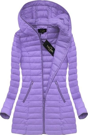 PIKOWANA KURTKA Z KAPTUREM WRZOSOWA (7153)