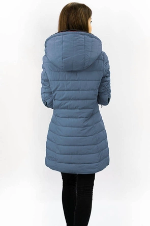 WODOODPORNA DAMSKA KURTKA ZIMOWA NIEBIESKA (M-13)