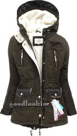 PARKA ZIMOWA GO-START ARMY (AH-W88259)