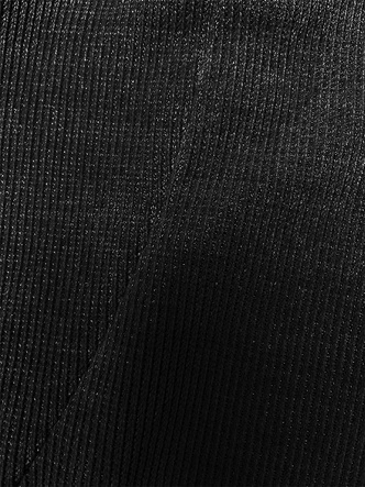 Prążkowany komplet damski czarny (AMG-341A)