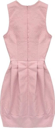 SUKIENKA Z TŁOCZONYM WZOREM RÓŻOWA (3121)