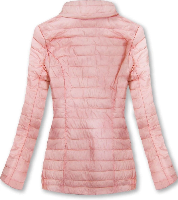 PIKOWANA KURTKA Z KAPTUREM ŁOSOSIOWA (W629)