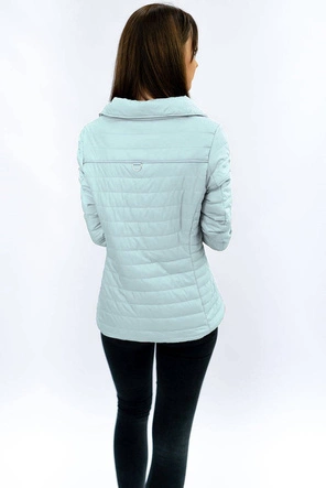 Kurtka z wysoką stójką szaromiętowa (dl016)