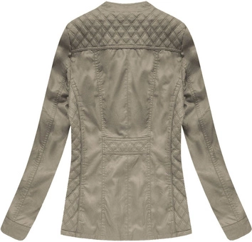 KLASYCZNA RAMONESKA Z PIKOWANYMI WSTAWKAMI SZAROBRĄZOWA (5113BIG)