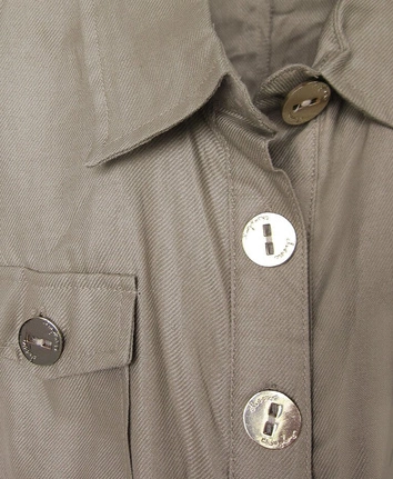 SUKIENKA MINI Z LNU BEŻOWA (2829)