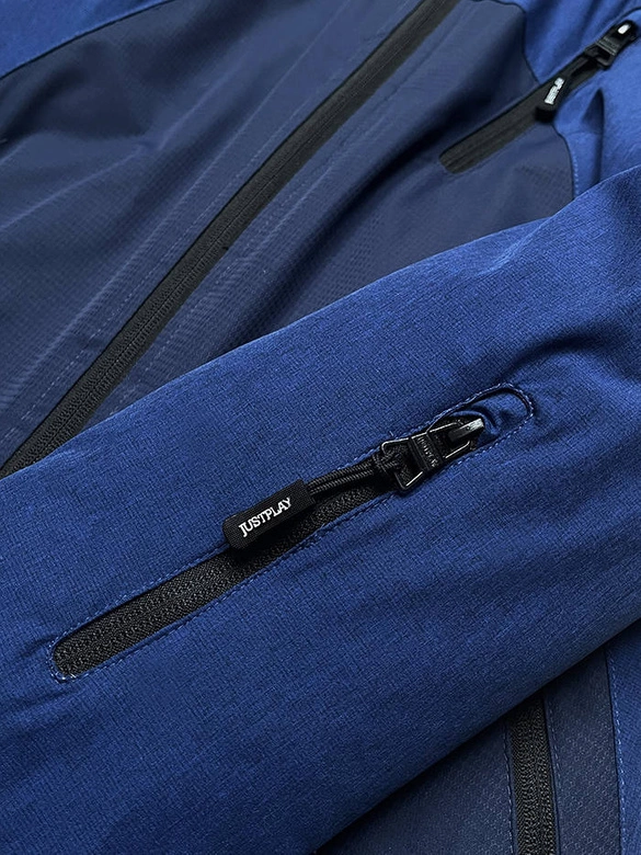 DAMSKA KURTKA NA NARTY CIEMNY NIEBIESKI (B2353)