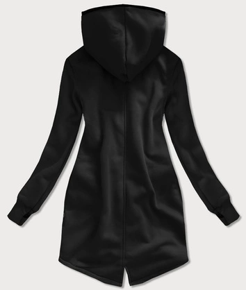 DAMSKA BLUZA SPORTOWA Z KIESZENIAMI CZARNA (687)