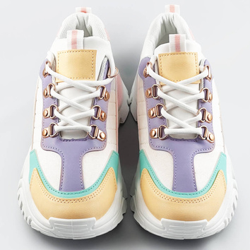 Kolorowe sneakersy damskie (ad-580)